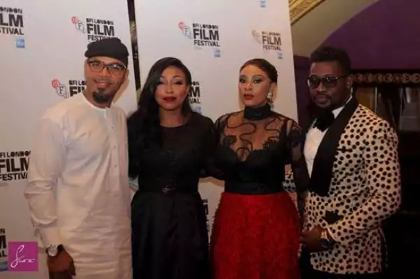 Photos Of Actress Rita Dominic, Ramsey Nouah, others elegant at the Premiere of movie 76’ in London